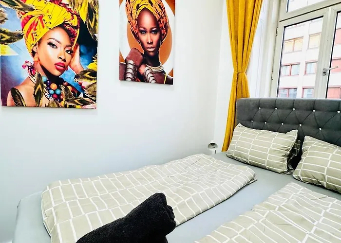 Apartmán Cozy Private In 9-bedroom Near Augarten *