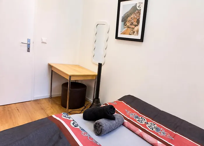 Apartmán Cozy Private In 9-bedroom Near Augarten